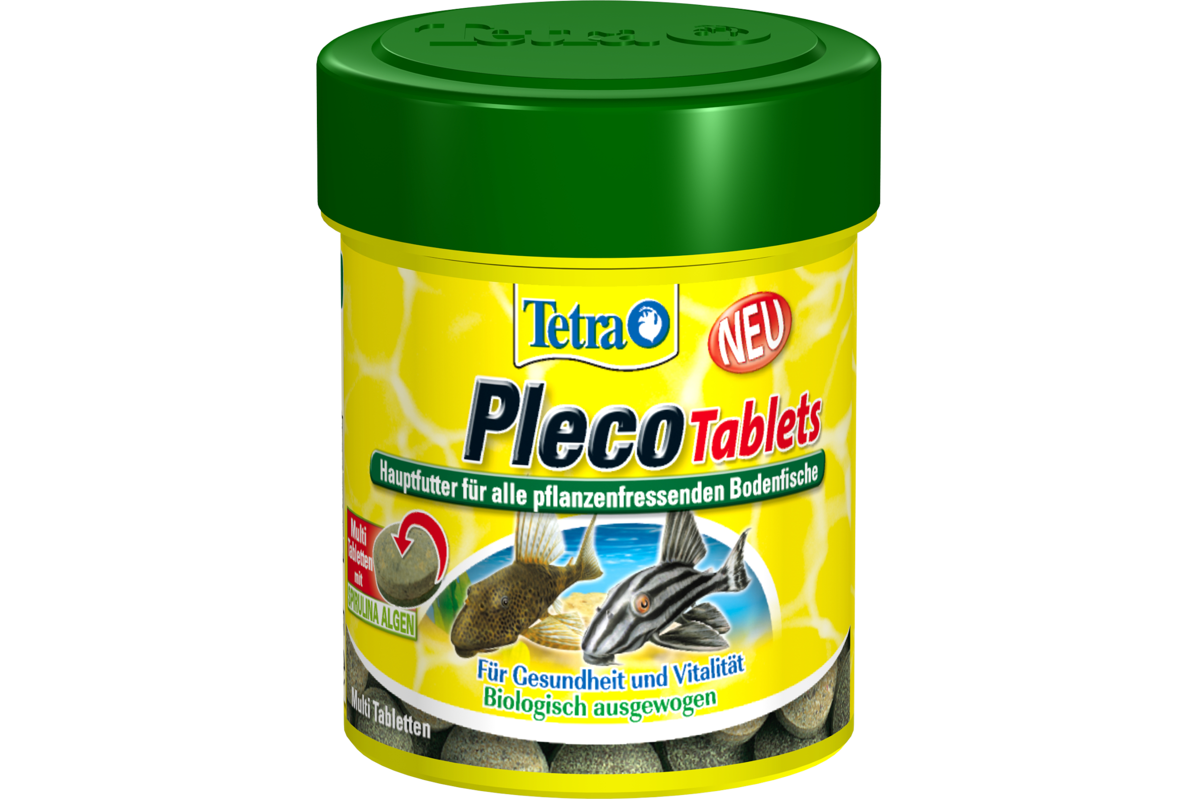 Tetra Pleco Tablets, Hauptfutter-Tabletten, mit 120 und 275 Tabletten